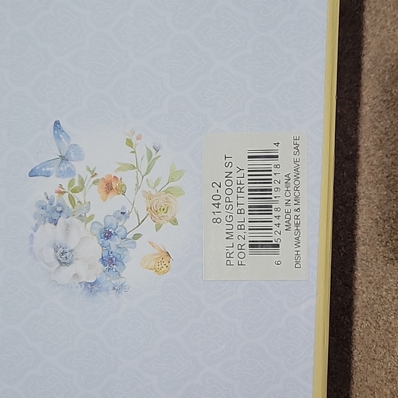 Delton Fine China Mug & Spoon Set!!! - Picture 10 of 10